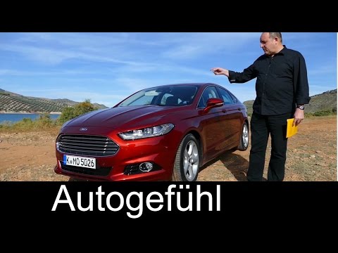2015 All-new Ford Mondeo REVIEW test drive Ford Fusion - Autogefühl