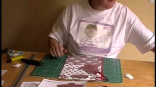 preview picture of video 'CUP TV Episode 13 - Karen Adair makes a 3D Decoration Card Kit'