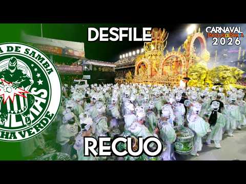 DESFILE Mancha Verde 2026/2012 - RECUO - BATERIA PURO BALANÇO #PioneiroNoVídeoDosBreques #BotaOFone