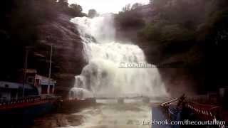 preview picture of video 'COURTALLAM MAIN FALLS LIVE'