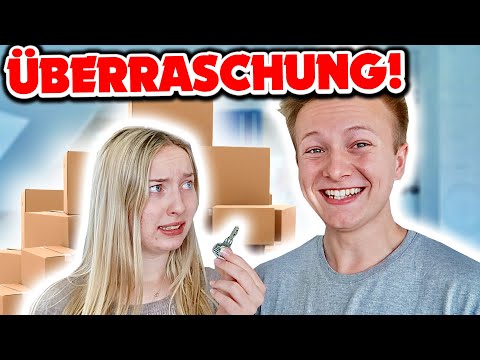 SHE'S FINALLY moving in!