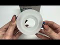 Врезной точечный светильник FERON CD1901 белый матовый 01834