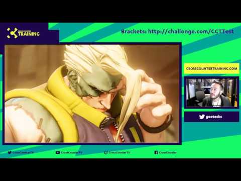 Cross Counter Training Student Tournament #01 w/ gootecks on commentary - Street Fighter V 11-20-16