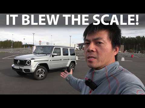 Mercedes-Benz G 580 with EQ Technology Range test
