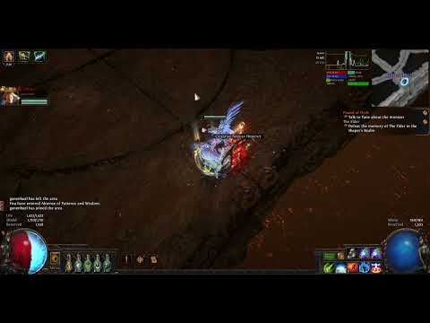Poe 3.22 Spark Crit Carry with Aura Searing rare x2HP