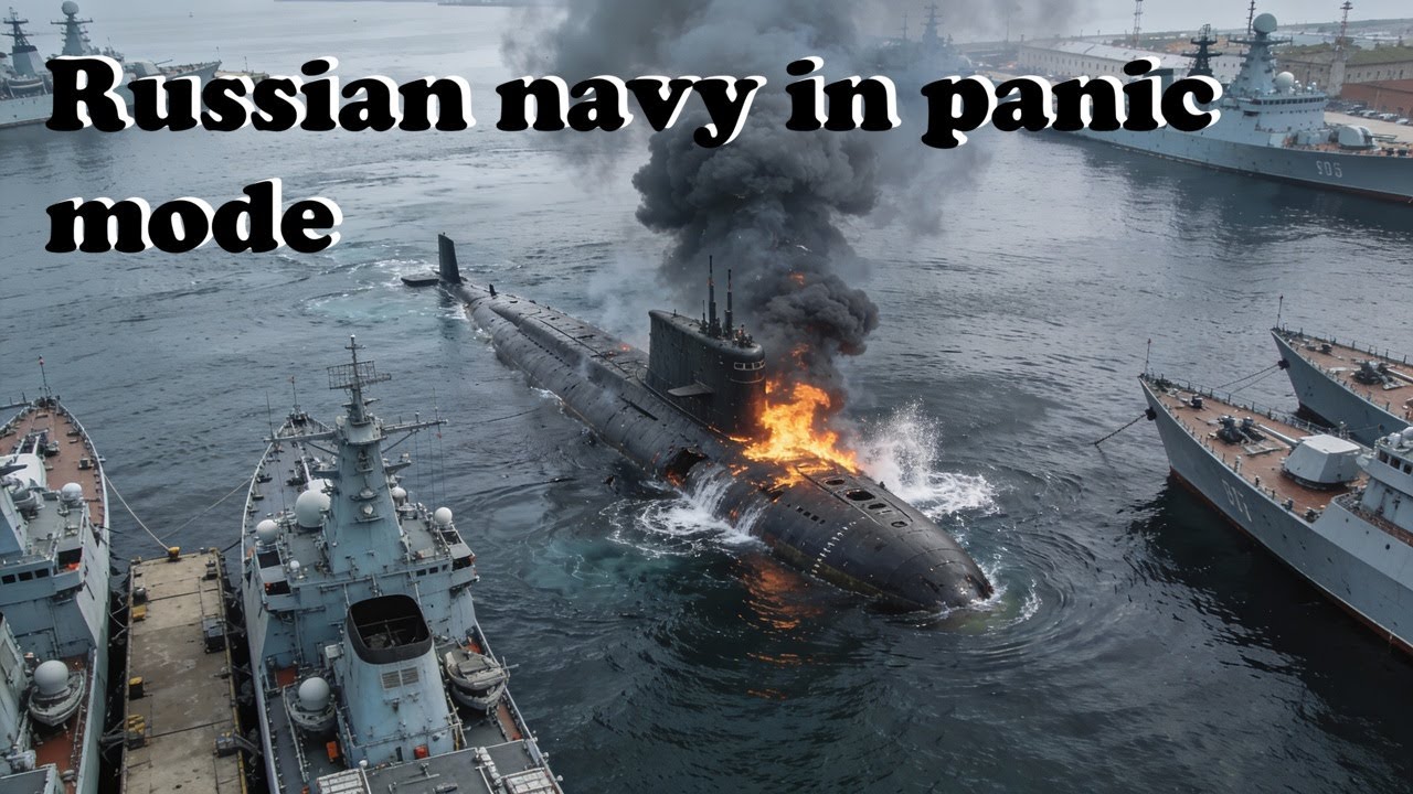 IT'S OVER! THE SUB STRIKE SEALED THEIR FATE - RUSSIAN BLACK SEA FLEET HAS SURRENDERED THE BLACK SEA