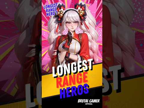 Longest Range Hero #mobalegends5v5 #moba5v5english #moba5v5pippin