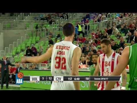 ABA Liga 2016/17, Round 11 match: Olimpija Ljubljana  - Crvena zvezda mts (28.11.2016)
