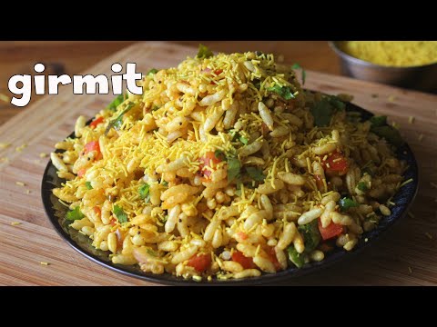 Girmit Recipe |North Karnataka Style Girmit Recipe | Masala Puffed Rice Recipe
