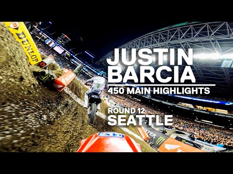 GoPro: Justin Barcia - 2022 Monster Energy Supercross - Seattle - 450 Main Event Highlights