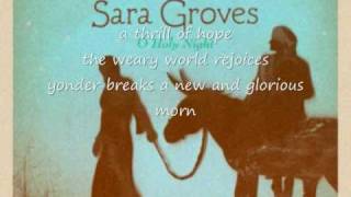 Sara Groves - O Holy Night (with lyrics)