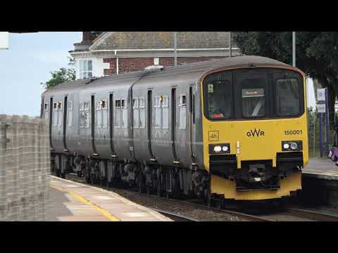 Great Western Railway 150001 at Starcross