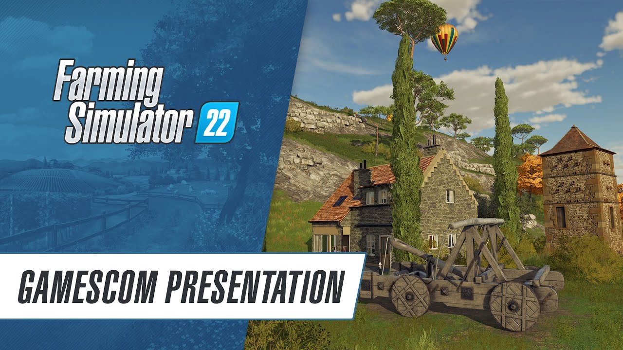 Gameplay presentation of Farming Simulator 22