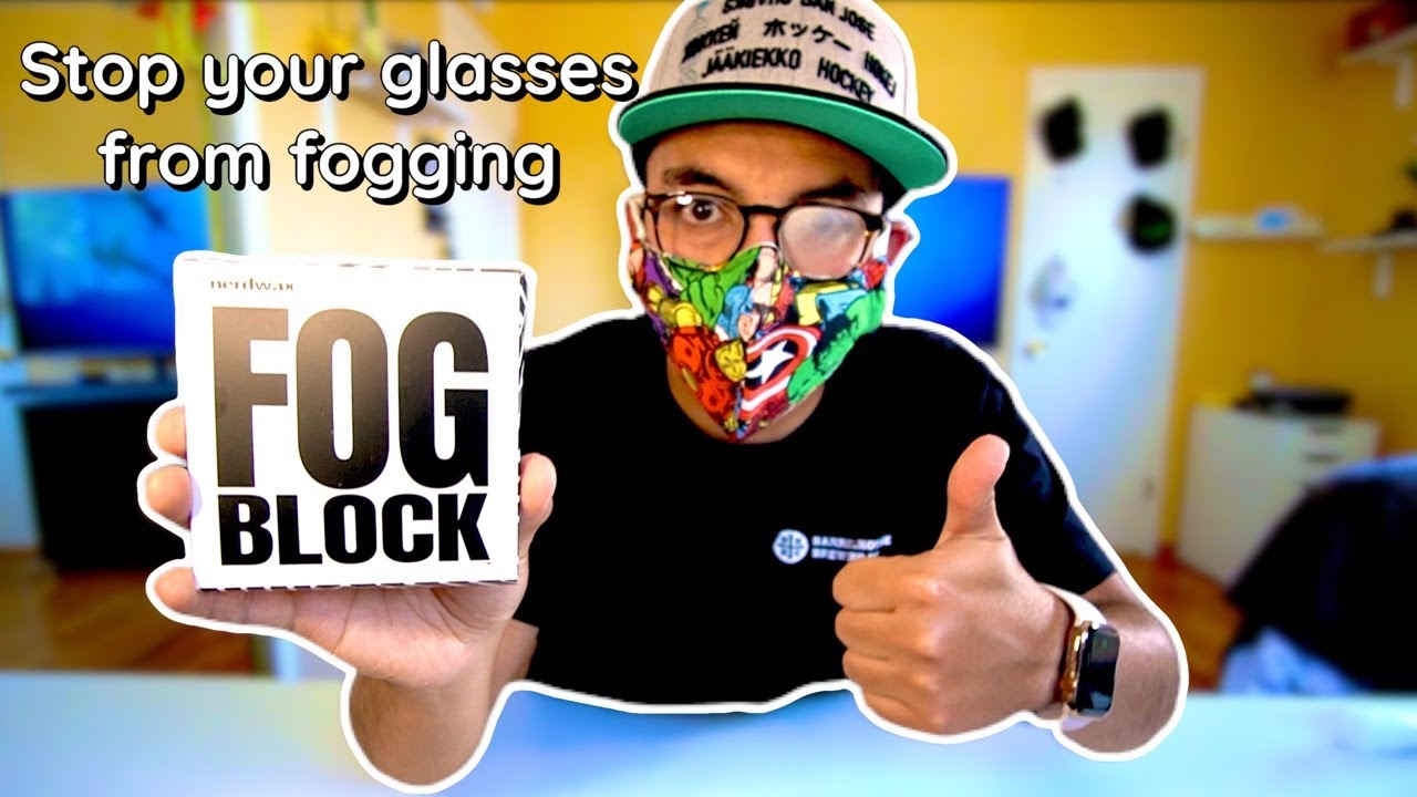 Oh Crap or Oh Snap?? FOG BLOCK by NERD WAX | Keep your glasses from fogging up!|