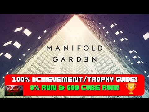 Manifold Garden - 100% Achievement/Trophy Guide! *0% Run & God Cube Run*