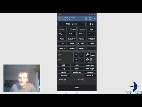 Trektellen - data entry