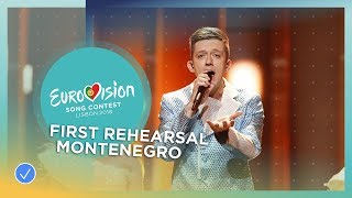 Vanja Radovanović - Inje - First Rehearsal - Montenegro - Eurovision 2018