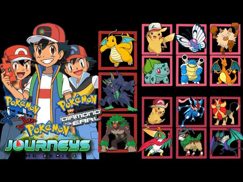 My Version of Ash's Pokemon Team (Gen 1-8)