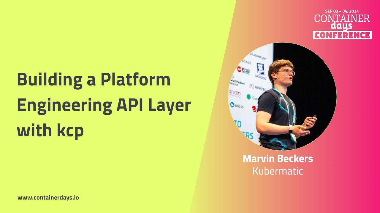 Building a Platform Engineering API Layer with kcp - Marvin Beckers