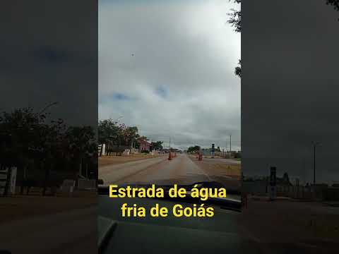 água fria de Goiás