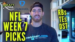 FanDuel + DraftKings NFL Week 7 Picks [RB TE DST]