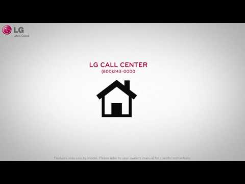 LG Washer and Dryer - Smart Diagnosis (SDS) Operation (2018 Update)