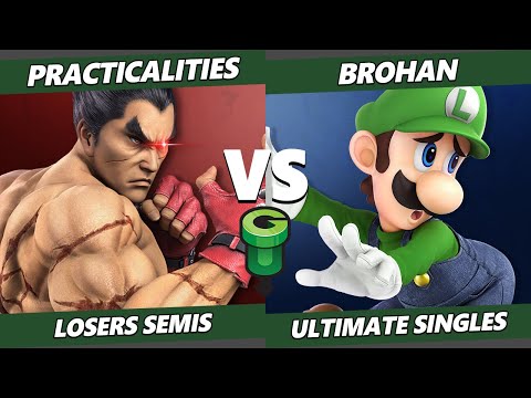 Game Underground Losers Semis - Practicalities (Kazuya) Vs. Brohan (Luigi) SSBU Ultimate Tournament