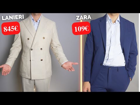 , title : 'Costume ZARA à 109€ VS Costume sur mesure LANIERI à 845€ 😱 Le test complet !'