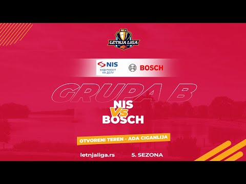 04.08.2023 Letnja liga 6.kolo Grupa B 20:20 NIS - BOSCH