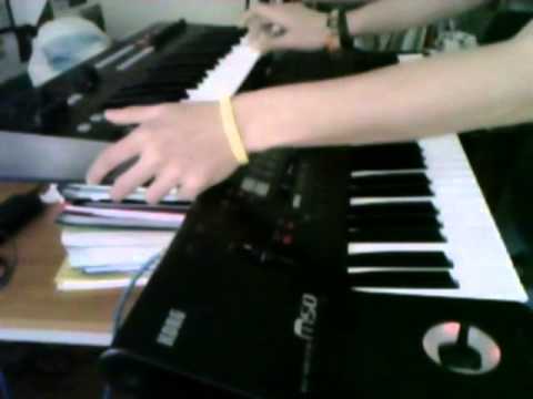Crazy lead synth solo on KORG M50 & R3