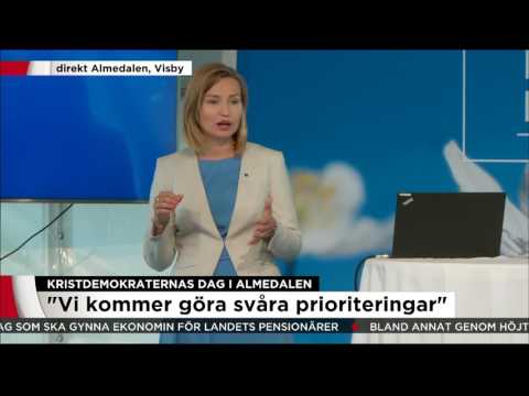 KD: "Vi kommer göra svåra prioriteringar" - Nyheterna (TV4)