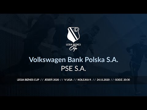 Skrót spotkania Volkswagen Bank Polska S.A. - PSE S.A. ( Legia Biznes Cup Jesień 2020 )