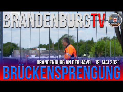 Brückensprengung in Brandenburg an der Havel