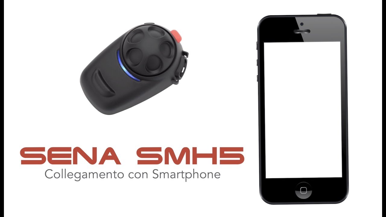 Come connetto il mio smartphone ad un dispositivo SENA SMH5/ SMH5-FM/ SMH5-MULTICOM?