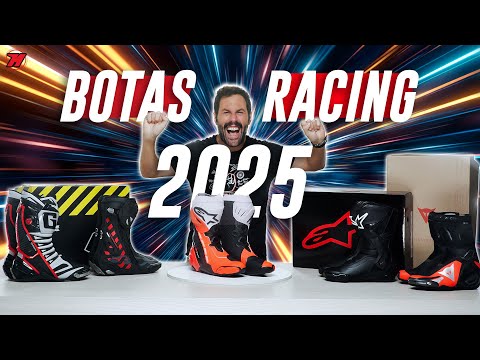 BEST MOTORCYCLE RACING BOOTS 2025 🔥 Which one is the best?