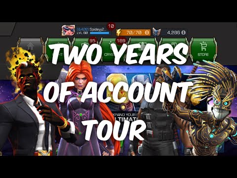 Two Years Of Account Tour | Marvel Contest Of Champions