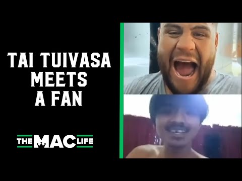 Tai Tuivasa meets a fan: "F*** off and go home!"
