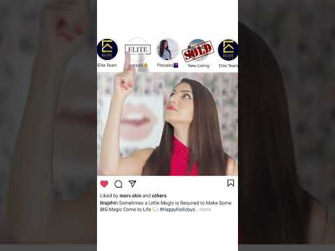 Instagram Reel for a Real Estate Agent