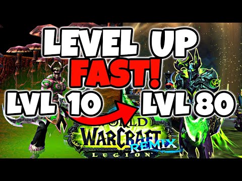 Level Up Alts FAST in Legion Remix - Alt Leveling Guide