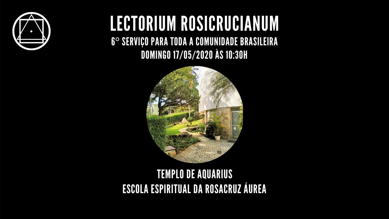 Serviço Templário On-Line para toda a Comunidade - 17/05/2020 - 10h30