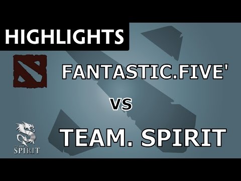 Fantastic.Five' vs Team. Spirit - ProDotA Cup Series by Azubu.tv - Dota Highlights