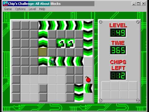 CCLP3 level 49 solution - 306 seconds