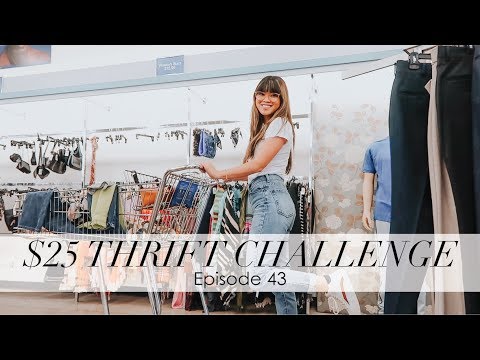 bychloewen $25 Thrift Challenge - Episode 43 // I THRIFTED DESIGNER Video