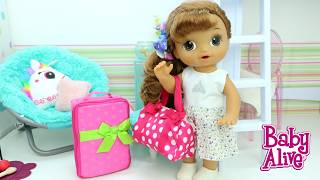 ISABELA ARRUMANDO A MALA PRA IR PRA CASA DA VOVÓ