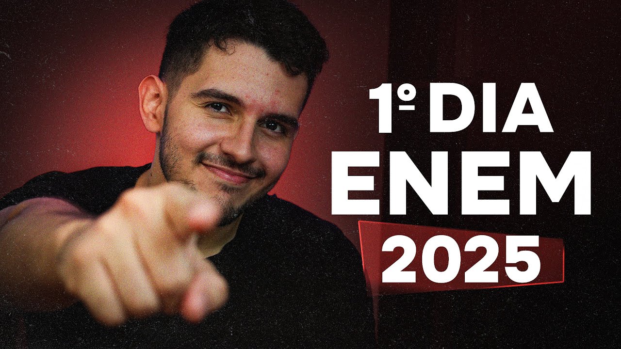 LIVE PRÉ-PROVA do 1° DIA do ENEM 2025