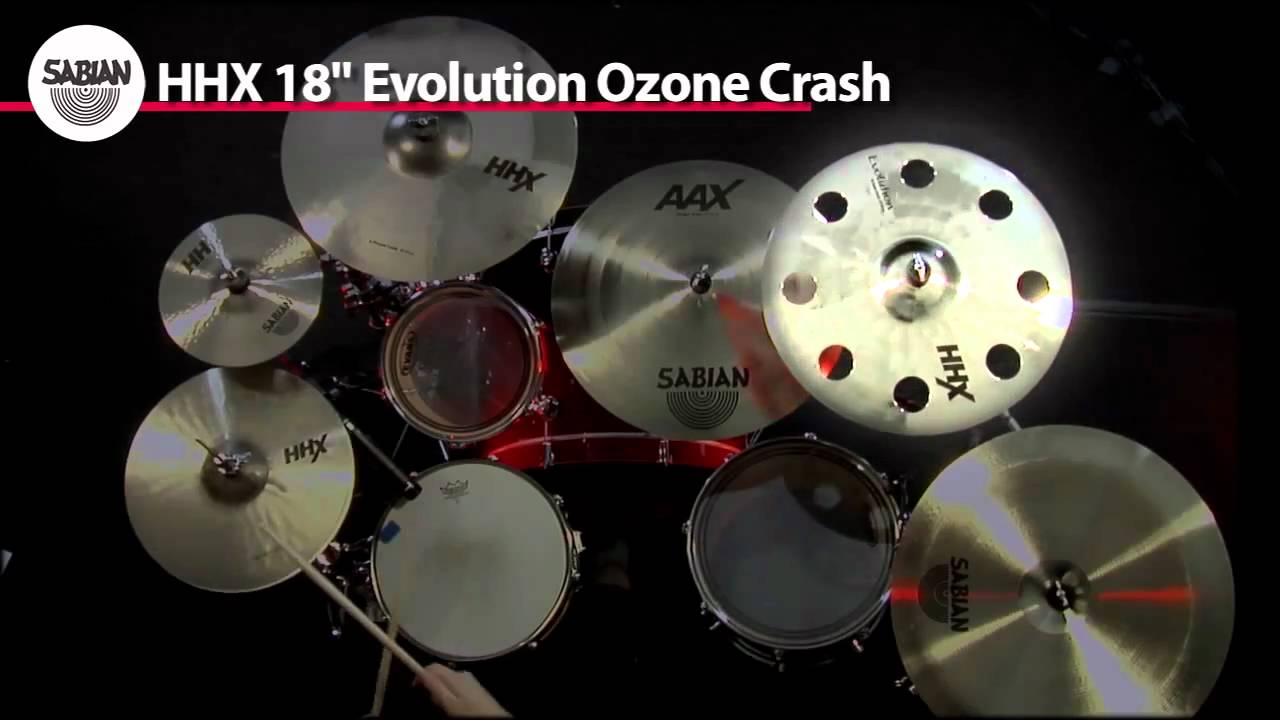 Sabian HHX 18" Evolution O-Zone Crash (11800XEB)