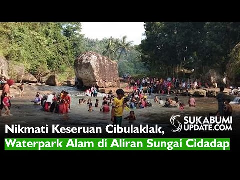 Video: Keseruan di Cibulaklak, Waterpark Alam di Aliran Sungai Cidadap Sukabumi