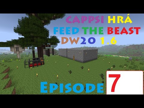 Cappsi hrá Feed the Beast 1.6 [SK] ep. 7 - Zapájanie TE strojov :) (FullHĐ)