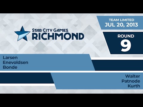 SCGRICH: Round 9 - Larsen, Enevoldsen, Bonde vs Walter, Patnode, Kurth | Team Limited