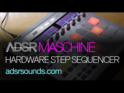 NI Maschine tutorial - Hardware Step Sequencer
